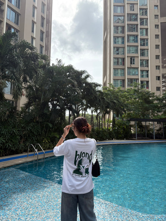 blond Oversized Tee